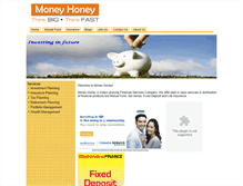 Tablet Screenshot of moneyhoney.co.in